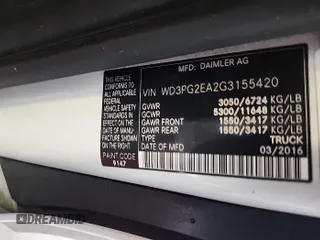 2016 Mercedes-Benz Metris Cargo z VIN WD3PG2EA2G3155420, wystawiony jako IAAI lot #42304888 z przebiegiem 212 497 mil mil oraz . Historia ofert i sprzedaży dostępna na DreamBid. Obrazek 1.