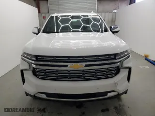 2023 Chevrolet Suburban Premier with VIN 1GNSCFKD1PR477696, listed as a Copart auction lot 53269285 with 47,272 mi miles and Clean Title. Bid and sale history available at carsss.com. Image 5.