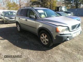 2005 Volvo XC90 with VIN YV1CZ592751158058, listed as a IAAI auction lot 41516856 with 186,339 mi miles. Bid and sale history available at carsss.com. Image 1.