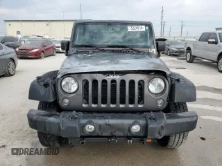 2018 Jeep Wrangler JK Unlimited Sport S with VIN 1C4BJWDG9JL835451, listed as a Copart auction lot 75324614 with 0 mi miles and Non Repairable. Bid and sale history available at carsss.com. Image 5.