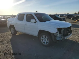 2006 Honda Ridgeline RTS with VIN 2HJYK16486H514448, listed as a Copart auction lot 73975334 with 235,344 mi miles and Salvage Title. Bid and sale history available at carsss.com. Image 4.