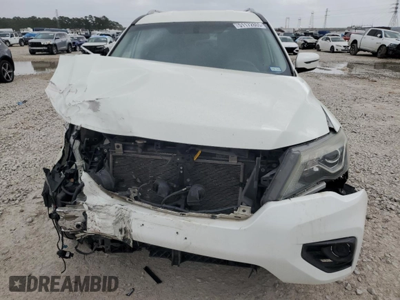 2018 Nissan Pathfinder SV z VIN 5N1DR2MN8JC613164, wystawiony jako Copart lot #51172865 z przebiegiem 126 016 mil mil oraz Szkoda całkowita • Salvage title. Historia ofert i sprzedaży dostępna na DreamBid. Obrazek 5.