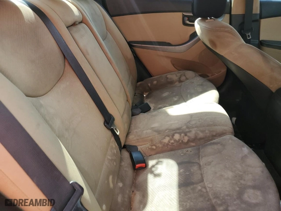 2012 Hyundai Elantra GLS with VIN 5NPDH4AE1CH134082, listed as a Copart auction lot 52193455 with 261,725 mi miles and Salvage Title. Bid and sale history available at carsss.com. Image 10.