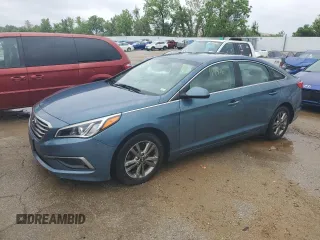 2016 Hyundai Sonata SE with VIN 5NPE24AF8GH407121, listed as a Copart auction lot 52639533 with 114,906 mi miles and Salvage Title. Bid and sale history available at carsss.com. Image 1.