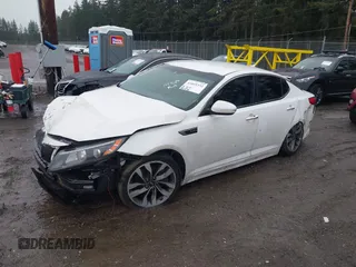 2015 Kia Optima SXL Turbo z VIN 5XXGR4A66FG510911, wystawiony jako IAAI lot #41855352 z przebiegiem 150 576 mil mil oraz . Historia ofert i sprzedaży dostępna na DreamBid. Obrazek 2.
