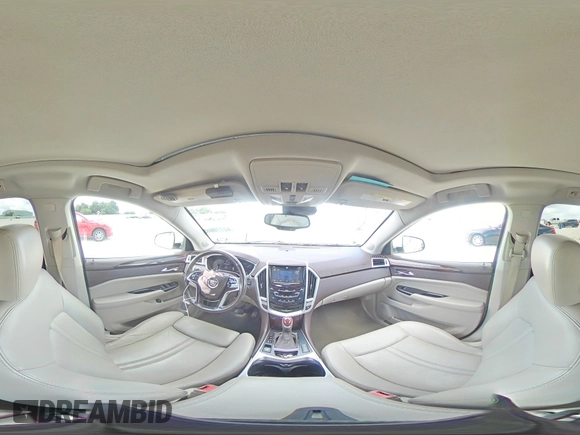 2014 Cadillac SRX Performance Collection with VIN 3GYFNCE39ES687733, listed as a Copart auction lot 62770665 with 151,714 mi miles and Salvage title. Bid and sale history available at DreamBid. Image 15.