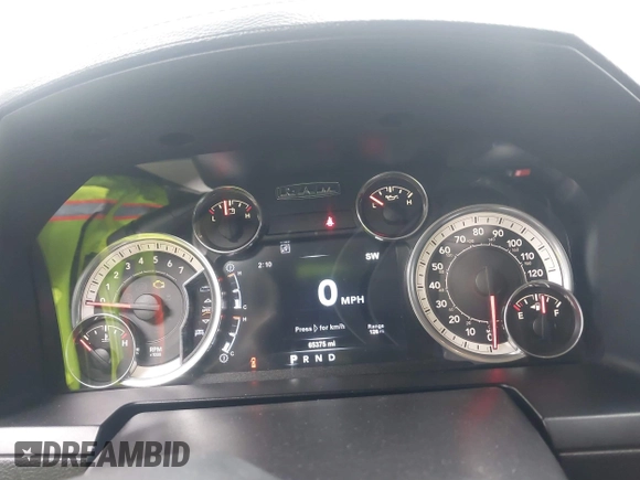 2015 Ram 1500 Sport with VIN 3C6JR6CTXFG631370, listed as a IAAI auction lot 41351518 with 65,375 mi miles and . Bid and sale history available at DreamBid. Image 7.