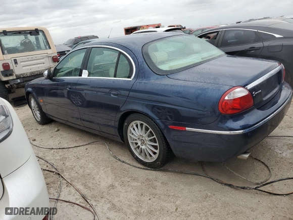 2007 Jaguar S-Type 3.0 with VIN SAJWA01AX7FN76914, listed as a Copart auction lot 75117544 with 0 mi miles and Non Repairable. Bid and sale history available at carsss.com. Image 2.