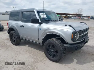 2024 Ford Bronco Black Diamond with VIN 1FMDE1AH6RLA22976, listed as a IAAI auction lot 41781569 with 13,307 mi miles. Bid and sale history available at carsss.com. Image 1.