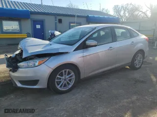 2018 Ford Focus SE with VIN 1FADP3F29JL222906, listed as a Copart auction lot 46925895 with 36,494 mi miles and Salvage Title. Bid and sale history available at carsss.com. Image 1.