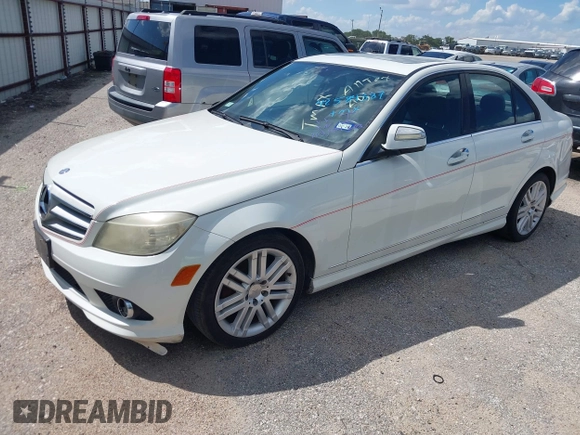 2008 Mercedes-Benz C 300 Sport with VIN WDDGF54X28F155326, listed as a IAAI auction lot 42584387 with 263,424 mi miles and . Bid and sale history available at DreamBid. Image 2.