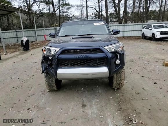 2019 Toyota 4Runner SR5 with VIN JTEBU5JR7K5695831, listed as a Copart auction lot 42118455 with 93,693 mi miles and Salvage Title. Bid and sale history available at carsss.com. Image 14.