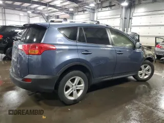 2013 Toyota RAV4 XLE with VIN JTMRFREV6DD020072, listed as a Copart auction lot 51130765 with 0 mi miles and Salvage Title. Bid and sale history available at carsss.com. Image 3.