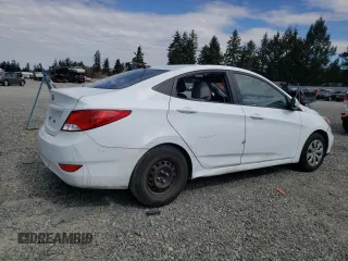 2017 Hyundai Accent SE with VIN KMHCT4AE0HU265474, listed as a Copart auction lot 46805963 with 83,401 mi miles. Bid and sale history available at carsss.com. Image 3.