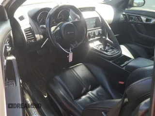2016 Jaguar F-Type R with VIN SAJWJ6HL2GMK33911, listed as a Copart auction lot 51958905 with 40,520 mi miles and Salvage Title. Bid and sale history available at DreamBid. Image 8.