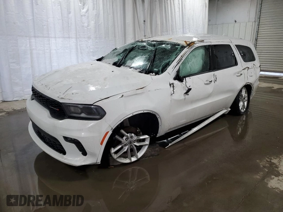 2022 Dodge Durango GT Plus with VIN 1C4RDHDG0NC226031, listed as a Copart auction lot 88342545 with Not Provided miles and Non Repairable. Bid and sale history available at DreamBid. Image 1.
