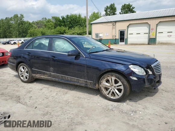 2011 Mercedes-Benz E 350 Luxury with VIN WDDHF8HB8BA346757, listed as a Copart auction lot 60287095 with 112,616 mi miles and Salvage title. Bid and sale history available at DreamBid. Image 4.