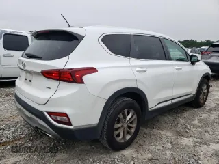 2019 Hyundai Santa Fe SE with VIN 5NMS2CAD2KH001241, listed as a Copart auction lot 58469295 with 111,853 mi miles and Salvage title. Bid and sale history available at DreamBid. Image 3.