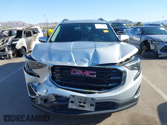 2020 GMC Terrain SLE with VIN 3GKALTEV2LL136210, listed as a IAAI auction lot 42135411 with 85,722 mi miles. Bid and sale history available at carsss.com. Image 12.
