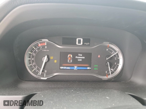 2019 Honda Ridgeline RTL-E with VIN 5FPYK3F70KB002068, listed as a Copart auction lot 54766055 with 109,131 mi miles and Clean title. Bid and sale history available at DreamBid. Image 9.