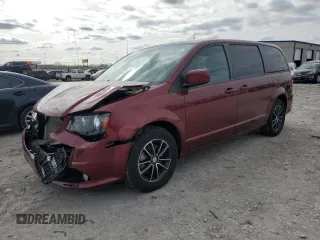 2019 Dodge Grand Caravan SE with VIN 2C4RDGBG5KR624495, listed as a Copart auction lot 51172455 with 42,767 mi miles and Salvage Title. Bid and sale history available at DreamBid. Image 1.