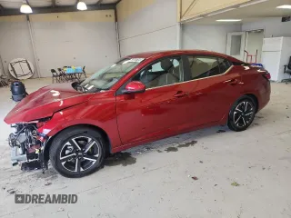 2024 Nissan Sentra SV with VIN 3N1AB8CVXRY369734, listed as a Copart auction lot 63303745 with 28,298 mi miles and Clean title. Bid and sale history available at DreamBid. Image 1.