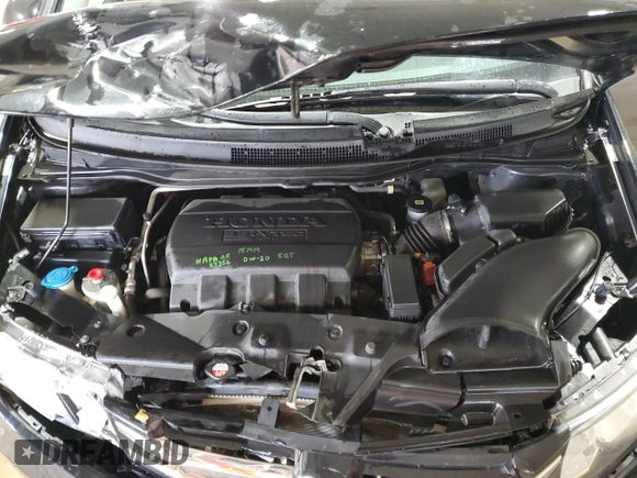 2016 Honda Odyssey EX-L with VIN 5FNRL5H63GB153195, listed as a Copart auction lot 53868175 with 142,597 mi miles and Salvage Title. Bid and sale history available at carsss.com. Image 12.