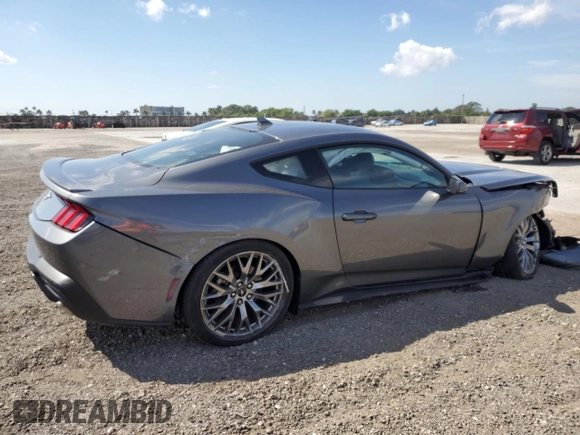 2024 Ford Mustang EcoBoost with VIN 1FA6P8TH4R5114417, listed as a Copart auction lot 48312375 with 0 mi miles and Non Repairable. Bid and sale history available at carsss.com. Image 3.
