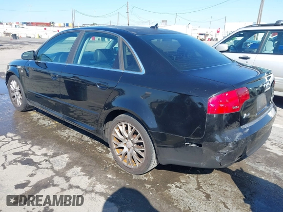 2008 Audi A4 2.0T with VIN WAUAF78E58A154637, listed as a IAAI auction lot 41750930 with Not provided miles and . Bid and sale history available at DreamBid. Image 3.