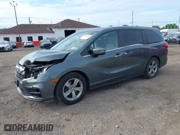 2020 Honda Odyssey EX z VIN 5FNRL6H50LB005092, wystawiony jako IAAI lot #42511025 z przebiegiem 96 185 mil mil oraz . Historia ofert i sprzedaży dostępna na DreamBid. Obrazek 17.