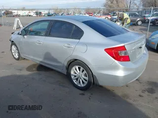 2012 Honda Civic EX with VIN 19XFB2F84CE388245, listed as a IAAI auction lot 41515379 with 228,519 mi miles and . Bid and sale history available at DreamBid. Image 3.