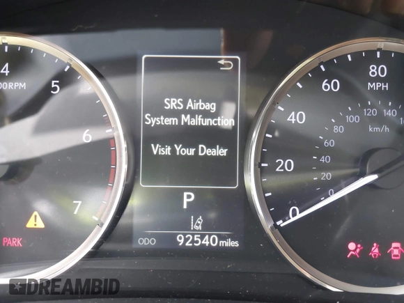 2018 Lexus IS 300 with VIN JTHBA1D29J5075810, listed as a IAAI auction lot 42144220 with 92,540 mi miles and . Bid and sale history available at DreamBid. Image 15.