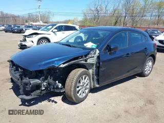 2018 Mazda 3 Sport with VIN 3MZBN1K74JM212289, listed as a IAAI auction lot 42054346 with 56,854 mi miles and . Bid and sale history available at DreamBid. Image 6.