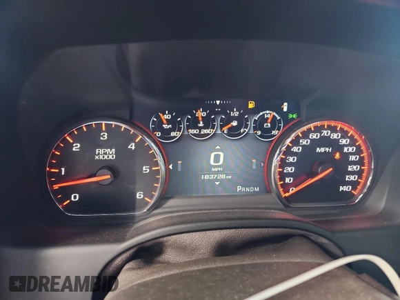 2015 GMC Yukon XL Denali with VIN 1GKS2JKJ1FR615647, listed as a Copart auction lot 80284364 with 183,728 mi miles and Salvage Title. Bid and sale history available at carsss.com. Image 9.