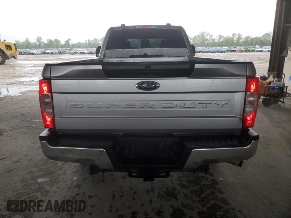 2022 Ford F-250 XL with VIN 1FT7X2BN5NEE57105, listed as a Copart auction lot 50933385 with 40,854 mi miles and Salvage Title. Bid and sale history available at DreamBid. Image 6.
