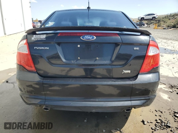 2010 Ford Fusion SE with VIN 3FAHP0HG4AR395355, listed as a Copart auction lot 52044815 with 232,569 mi miles and Salvage Title. Bid and sale history available at carsss.com. Image 6.