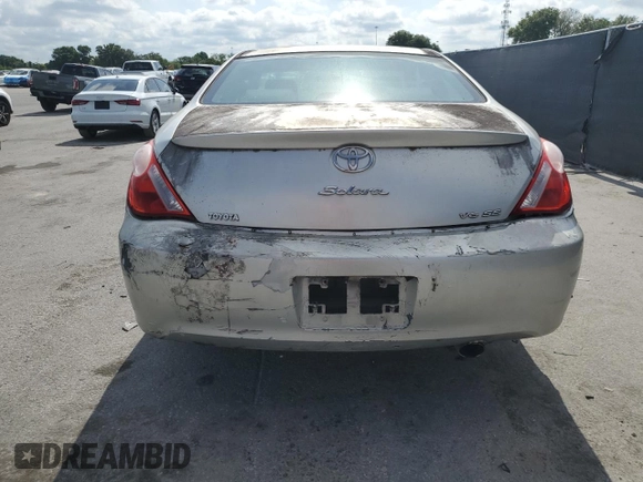 2005 Toyota Solara SE z VIN 4T1CA38P25U059950, wystawiony jako Copart lot #55393765 z przebiegiem 147 669 mil mil oraz Czysty tytuł • Clean title. Historia ofert i sprzedaży dostępna na DreamBid. Obrazek 6.
