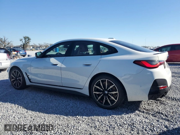 2024 BMW 4 Series 430i with VIN WBA63AV07RFR81032, listed as a Copart auction lot 87212534 with 13,463 mi miles and Salvage Title. Bid and sale history available at carsss.com. Image 2.