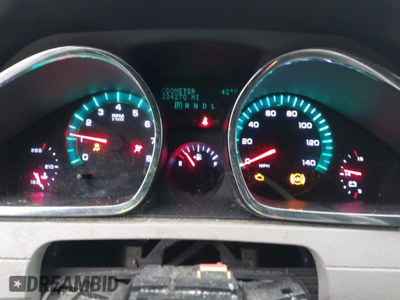 2012 Chevrolet Traverse LS with VIN 1GNKRFED5CJ316156, listed as a IAAI auction lot 41606925 with 234,270 mi miles and . Bid and sale history available at DreamBid. Image 7.