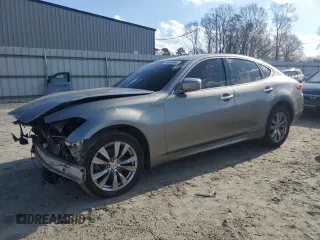 2013 Infiniti M37 with VIN JN1BY1AR3DM603708, listed as a Copart auction lot 85663994 with Not Provided miles and Salvage Title. Bid and sale history available at carsss.com. Image 1.