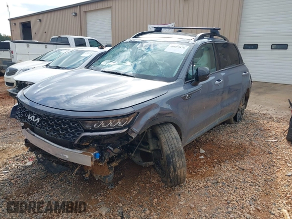 2022 Kia Sorento X-Line S with VIN 5XYRLDLC7NG142875, listed as a IAAI auction lot 40657870 with 36,494 mi miles. Bid and sale history available at carsss.com. Image 17.
