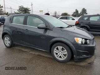 2014 Chevrolet Sonic LT with VIN 1G1JC6SG9E4106710, listed as a Copart auction lot 45018765 with 118,731 mi miles and Salvage Title. Bid and sale history available at carsss.com. Image 4.