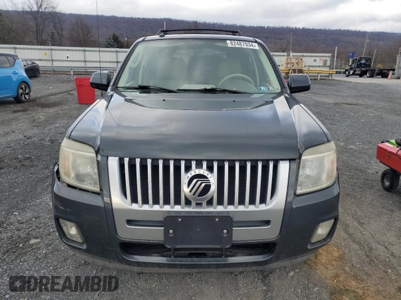 2009 Mercury Mariner Premier with VIN 4M2CU87769KJ12784, listed as a Copart auction lot 82487034 with 157,456 mi miles and Salvage Title. Bid and sale history available at carsss.com. Image 5.
