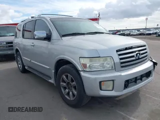 2004 Infiniti QX56 with VIN 5N3AA08C14N811706, listed as a IAAI auction lot 41616710 with 222,954 mi miles. Bid and sale history available at carsss.com. Image 1.