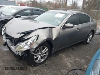 2012 Infiniti G37 x with VIN JN1CV6AR9CM674498, listed as a IAAI auction lot 41766567 with 186,157 mi miles and . Bid and sale history available at DreamBid. Image 2.