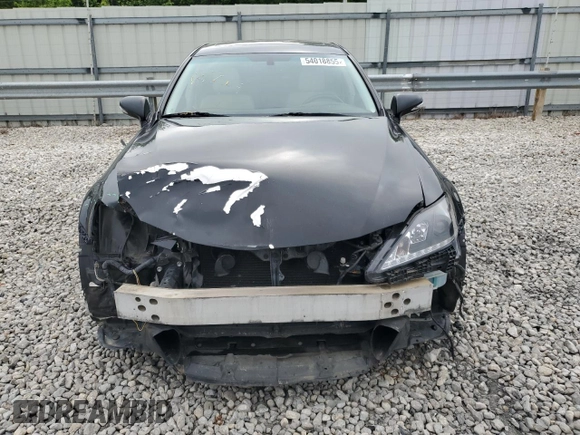 2012 Lexus IS 250 with VIN JTHBF5C21C5163117, listed as a Copart auction lot 54018855 with 302,617 mi miles and Clean title. Bid and sale history available at DreamBid. Image 5.