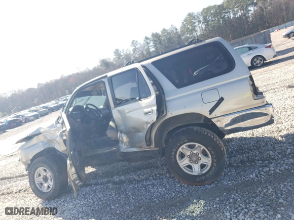 2001 Toyota 4Runner SR5 with VIN JT3GN86R310218038, listed as a Copart auction lot 48827175 with 0 mi miles and Clean Title. Bid and sale history available at carsss.com. Image 2.