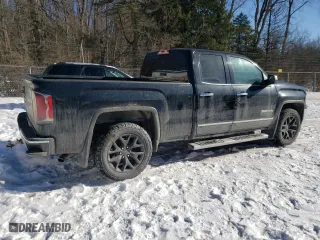 2016 GMC Sierra 1500 SLT with VIN 1GTV2NEC9GZ384561, listed as a Copart auction lot 89376335 with 86,007 mi miles and Salvage Title. Bid and sale history available at carsss.com. Image 3.