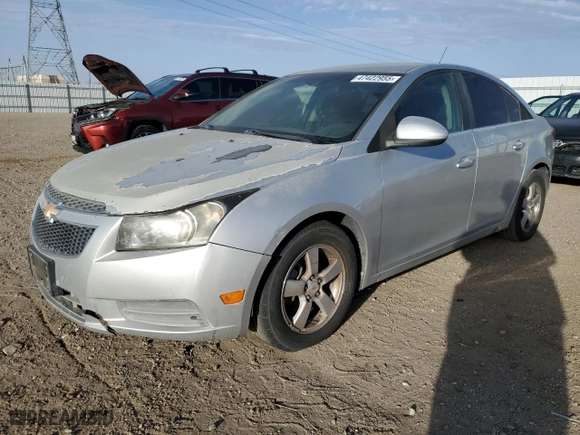 2012 Chevrolet Cruze LT w/1LT with VIN 1G1PF5SC5C7121242, listed as a Copart auction lot 47422955 with 164,823 mi miles and Clean Title. Bid and sale history available at carsss.com. Image 1.