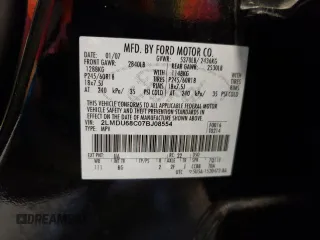 2007 Lincoln MKX with VIN 2LMDU68C07BJ08554, listed as a Copart auction lot 70692434 with 234,606 mi miles and Salvage Title. Bid and sale history available at carsss.com. Image 13.